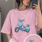 تیشرت با طرح موتور