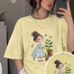 تیشرت با طرح عروسکی